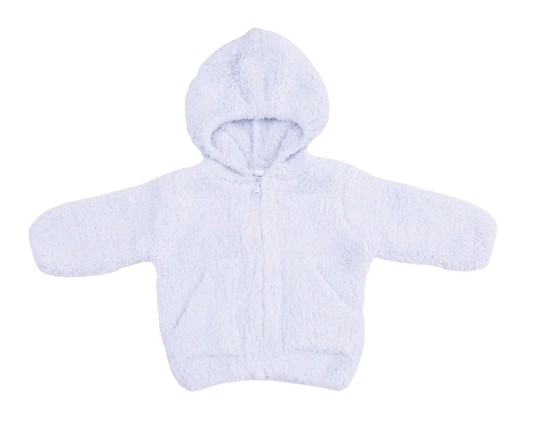 Chenille Hoodie Light Blue