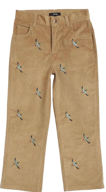 Duck Corduroy Pants - Tan