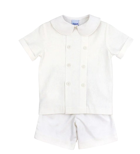 Dressy Bubble Whisper Linen Bubble/Short Set