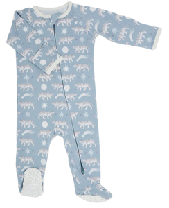 Zipper Footie -Tiger