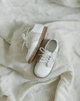 Albert Saddle White/Ecru