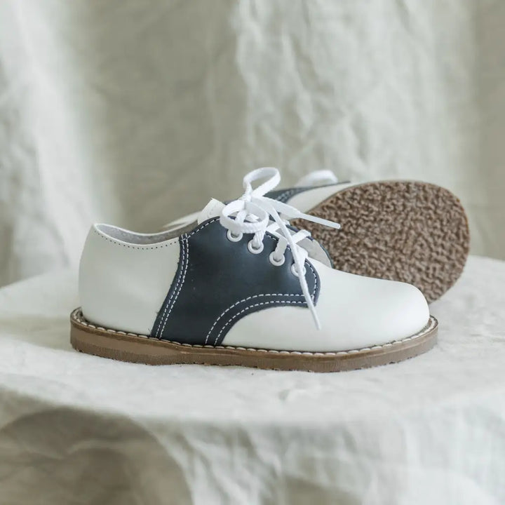 Albert Saddle White/Navy