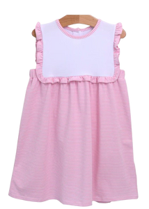 Alice Dress Light Pink Stripe
