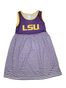LSU Sleeveless Tank Dress