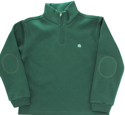 Half Zip Fleece, Forest Green