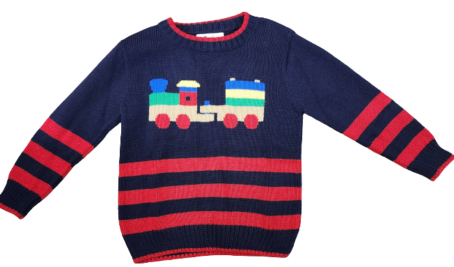 Sweater With train