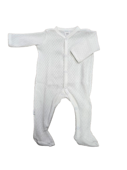 Unisex Footie White/White