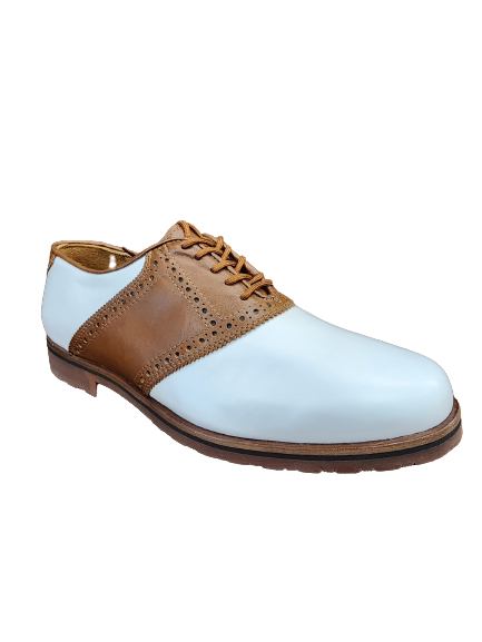 Tb Phelps Sport Oxford Shoes Saddle Oxford White/Brown 994-M-28