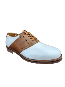 Saddle Oxford White/Brown 994-M-28