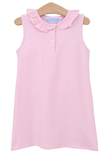 Nora Dress Light Pink Stripe *