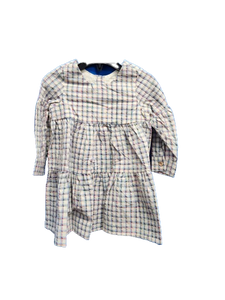 Sweet Taffy Cotton Woven Dress - Blue