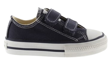 TRIBE CANVAS STRIPE SNEAKER NAVY