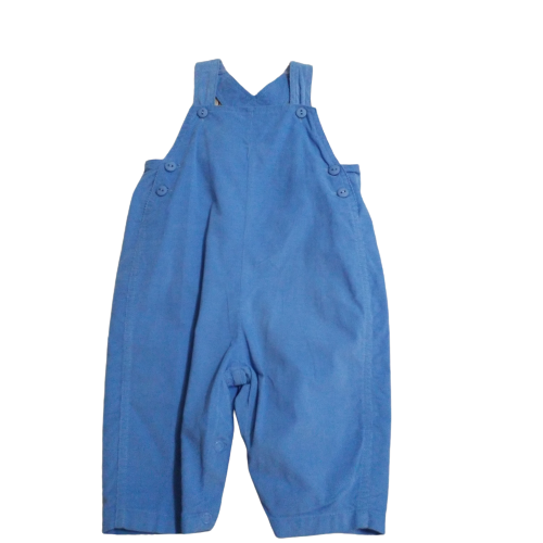 Boys Overalls Blue Corduroy