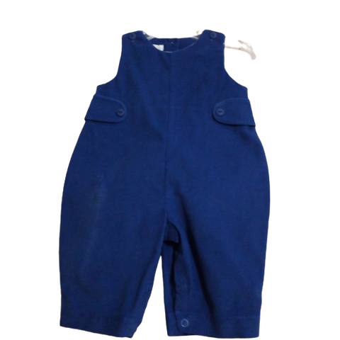 Longalls w/Button Belt Blue