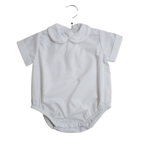 Boys Onesie White