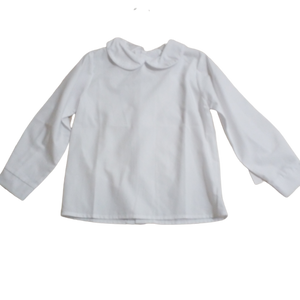 Boys Shirt White L/S