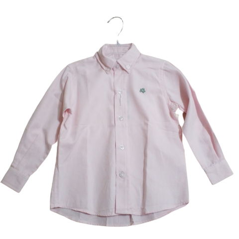 Pink Oxford Long Sleeve Shirt