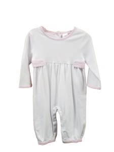 Girls Rompers White/Pink
