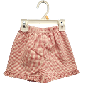 Emma's Shorts Woven, Seersucker Mini Gingham, Watermelon