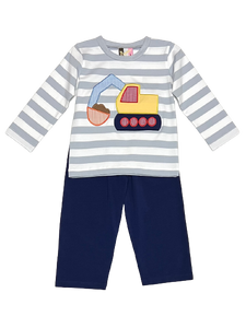 Excavtor Shirt and Pants Set