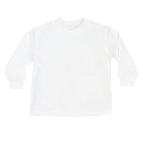 White Knit- Long Sleeve T-Shirt* – Haase Shoe Store and Young