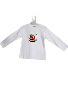 Boys Long Sleeve Tee Crane