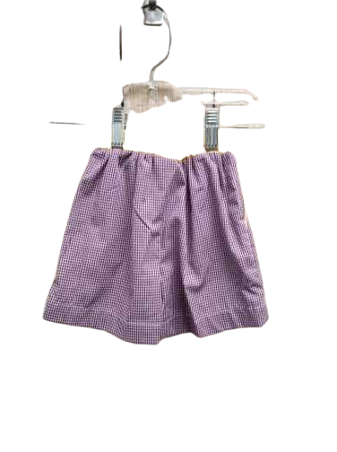 Boys Shorts Purple Gingham