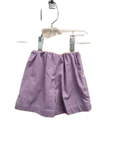 Boys Shorts Purple Gingham