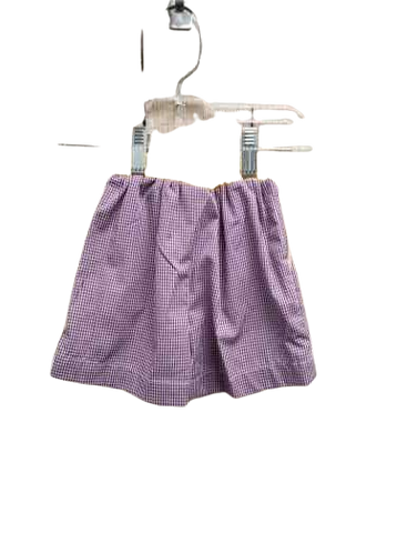 Boys Shorts Purple Gingham