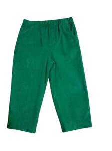 Boys Pants Corduroy Green