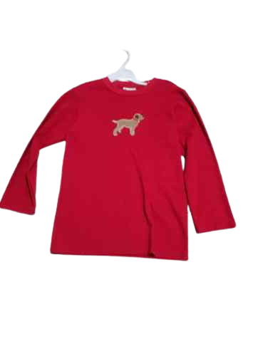 Red L/S Tee-Lab
