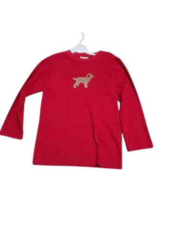 Red L/S Tee-Lab
