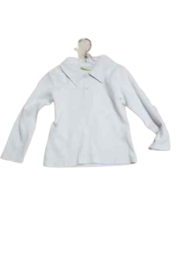 White L/S Polo