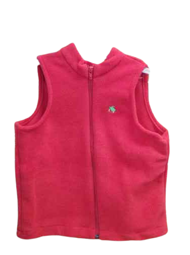 Boys Red Fleece Vest