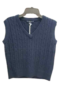Boys Navy Vest