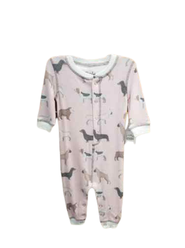 Pink Dogs Romper