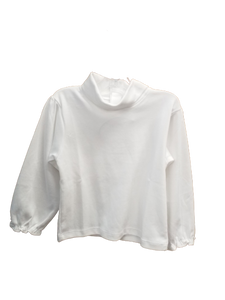 White L/S Turtle Neck
