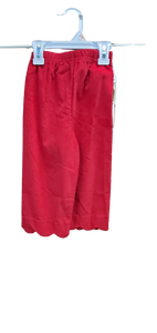 Girls Corduroy Pants Red