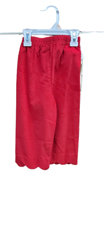 Girls Corduroy Pants Red