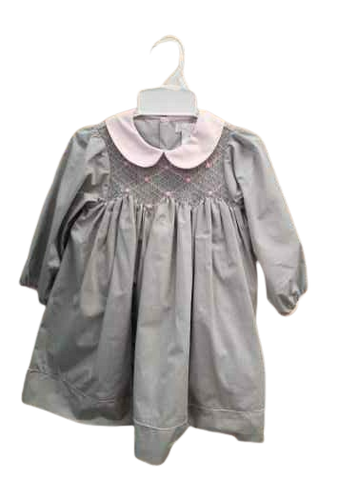 Girls Grey Dress Set