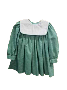 Green Check Dress