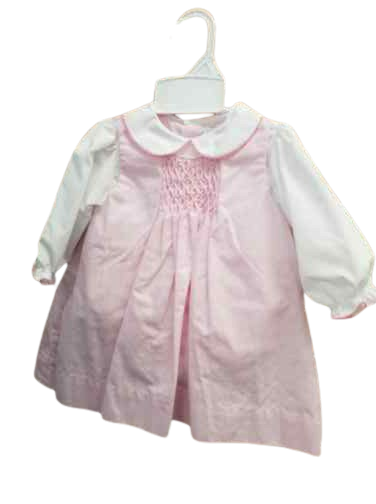 Pink Check Dress