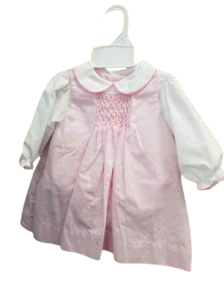 Pink Check Dress