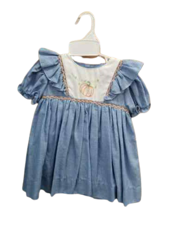 Blue Dress Pumpkin