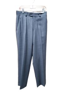 Pants Grey Flat Front
