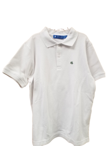 Boys Knit Polo White