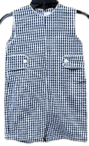 Boys Jon Jon Navy Gingham Jon Jon