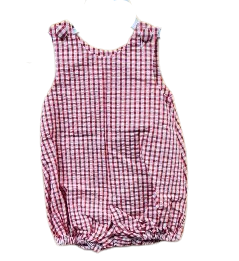 Boys Sunsuit Red