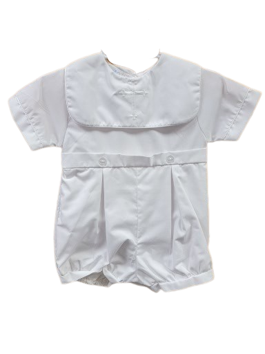 Boys Christening Romper
