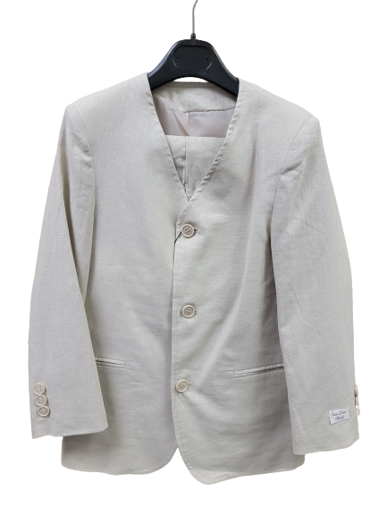 Tan Eaton Suit, Linen